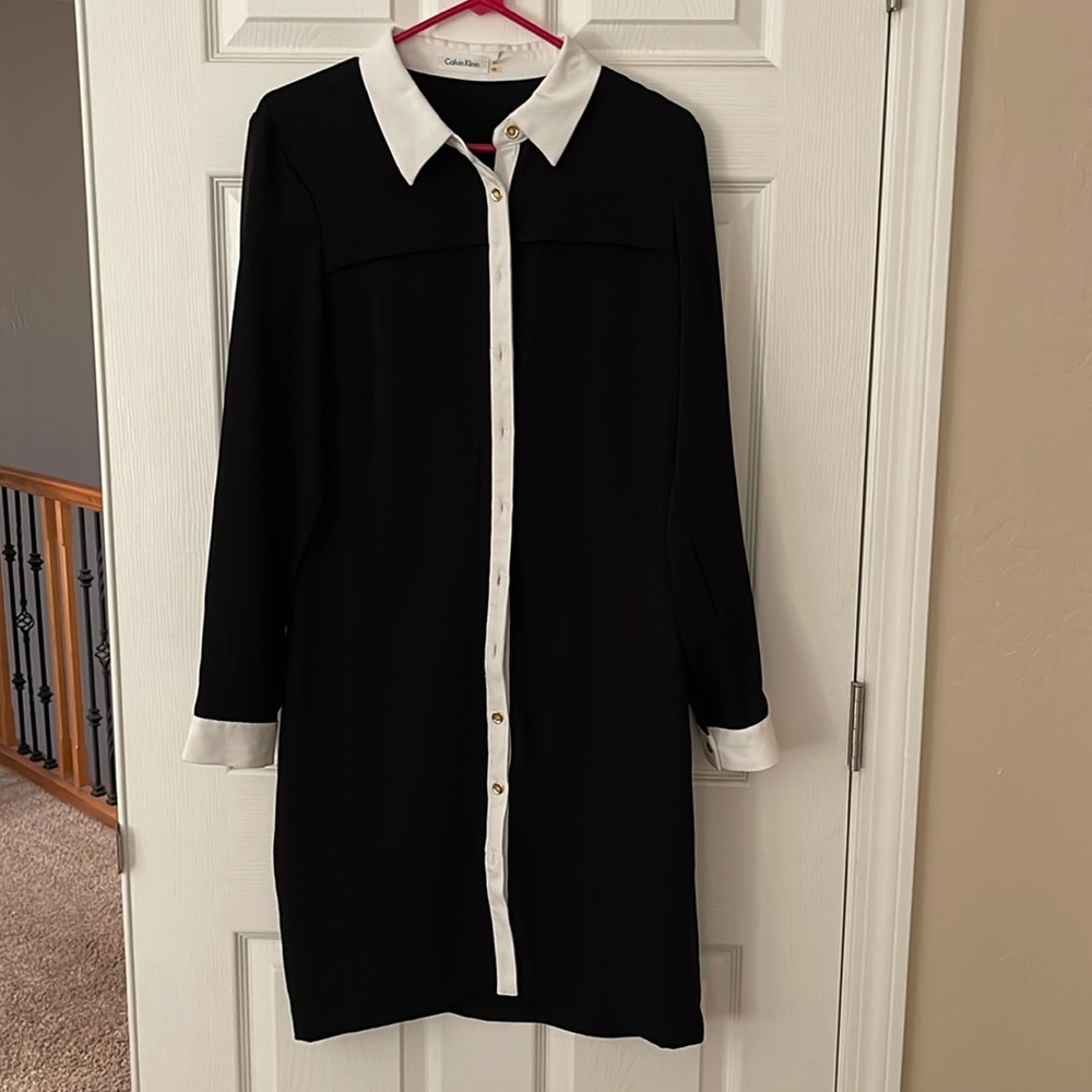 Calvin Klein shirt dress, good condition